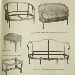 Exemple de chaise restaurée